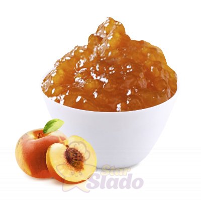 Кондитерская начинка Персик с кусочками термостабильная фруктовая 10кг