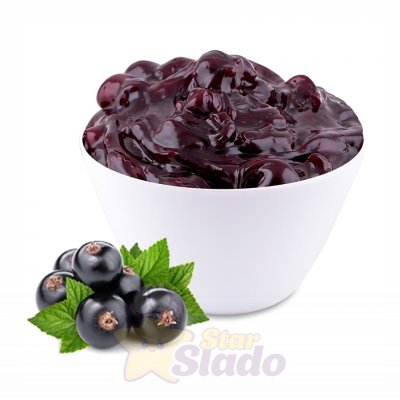 Кондитерская начинка Смородина с кусочками термостабильная фруктовая, 10кг.