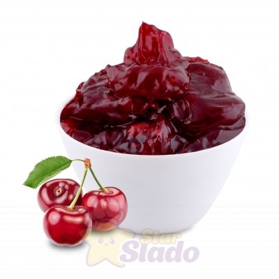 Кондитерская начинка Вишня с кусочками термостабильная фруктовая 10кг.